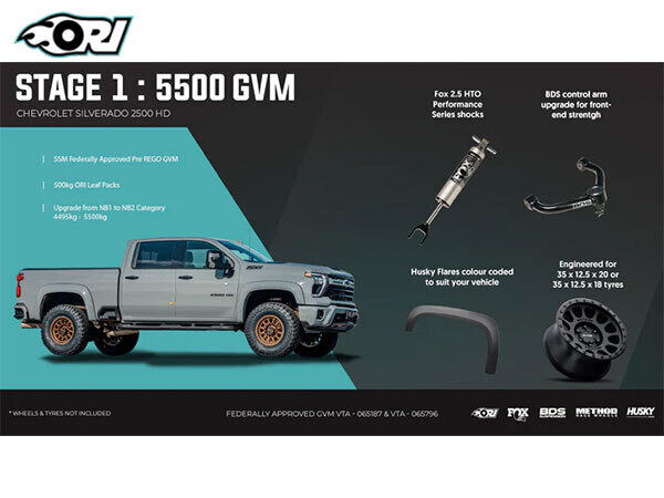 Silverado 2500 GVM Stage 1